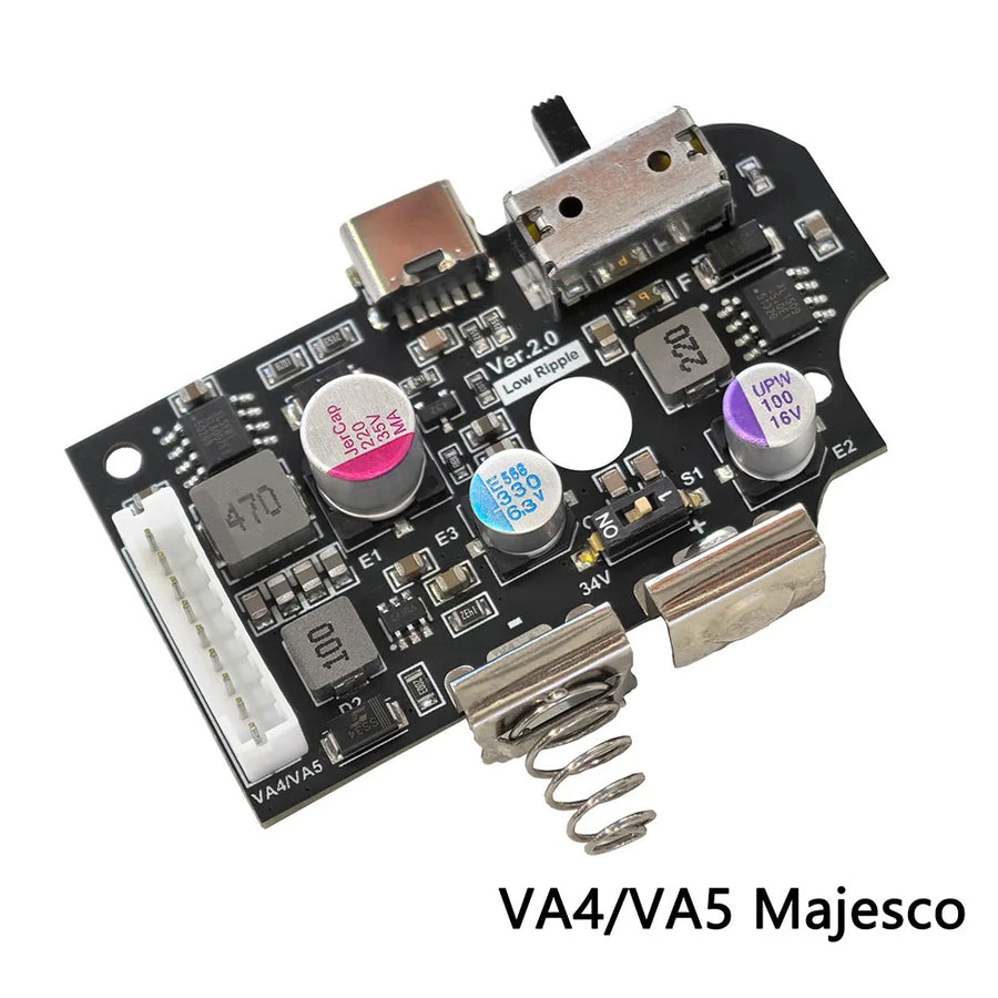 Carte d'alimentation USB-C de remplacement pour console portable Sega Game Gear — Révisions VA4 et VA5
