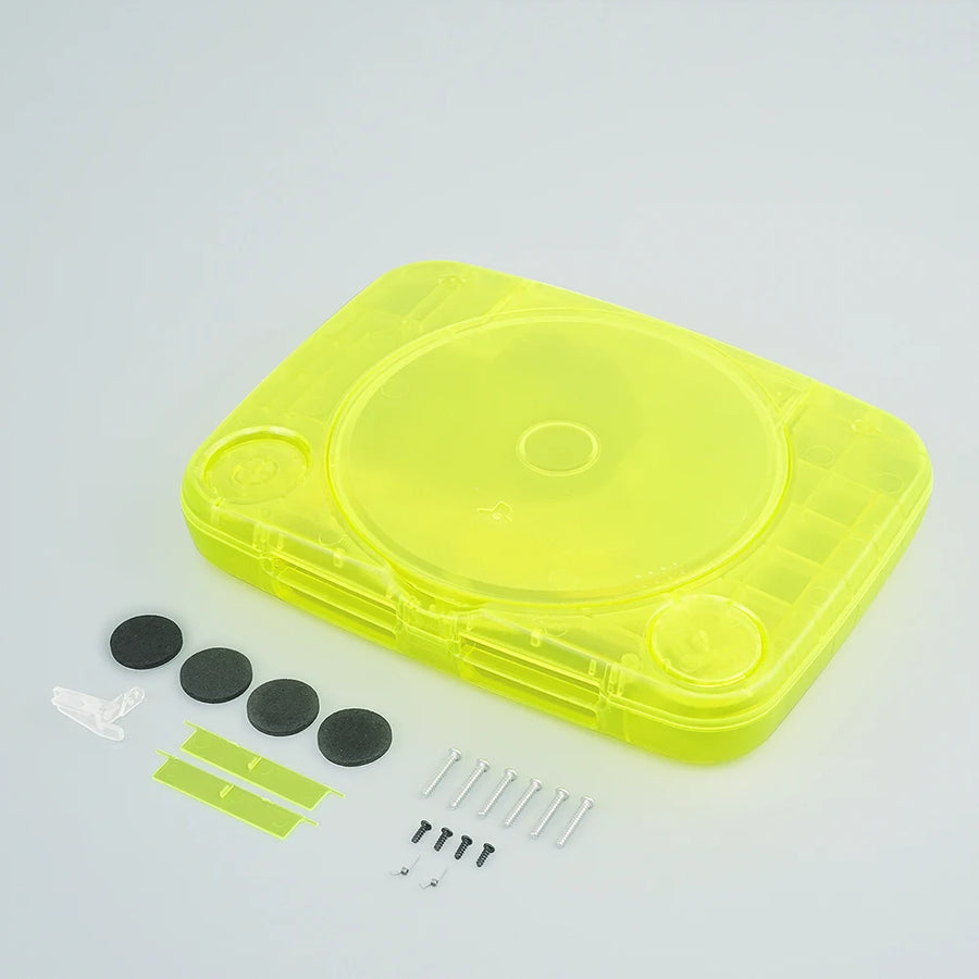 Coque de remplacement BitFunx pour PSone, Vert translucide — visuel 22