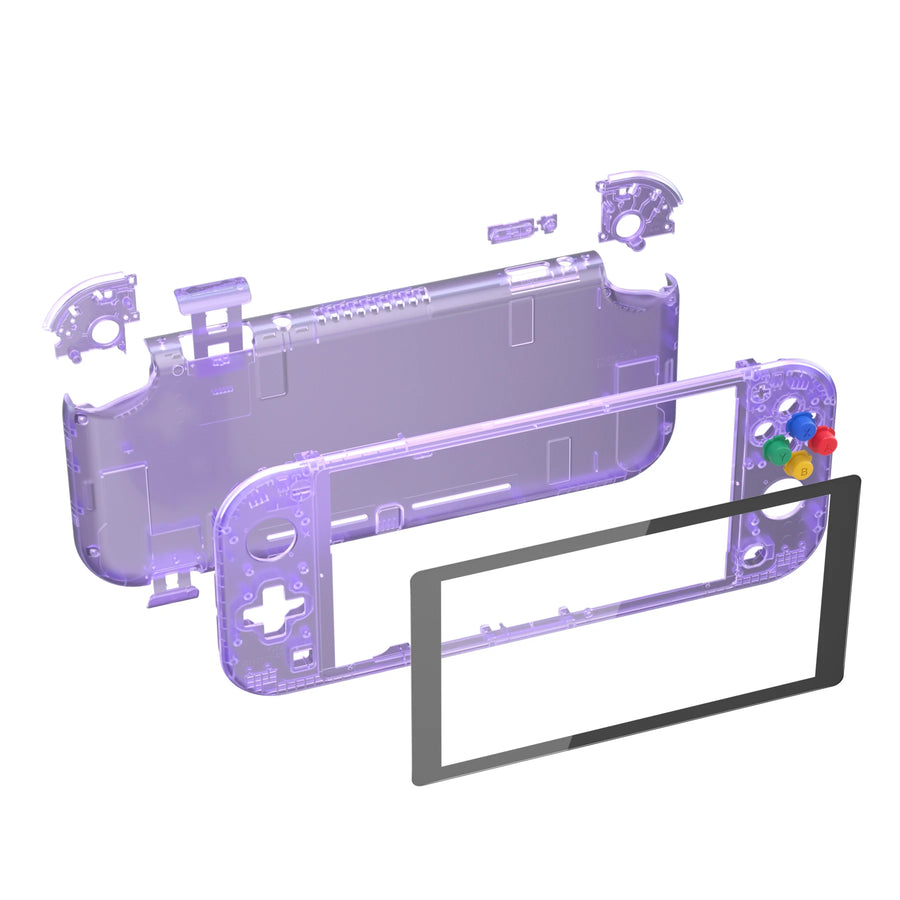 Coque eXtremeRate pour Switch Lite, coloris violet translucide — visuel 39