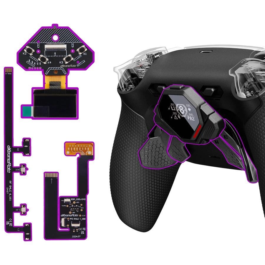Kit de boutons arrière eXtremeRate SPARK pour manette PS5 — visuel 18