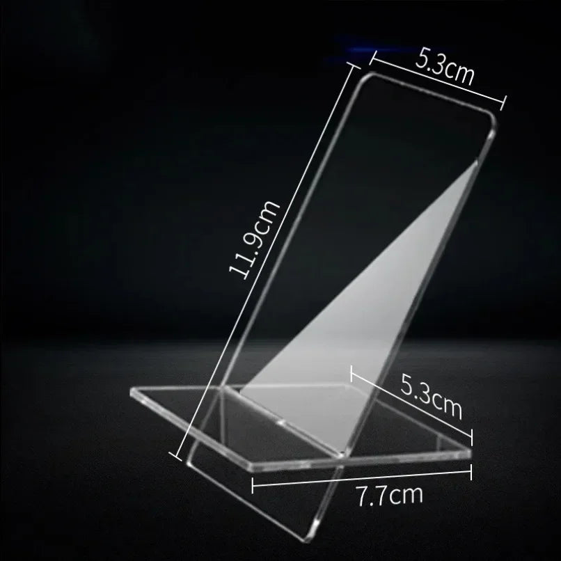 Support d'affichage en acrylique transparent à angle réglable pour console portable rétro — Modèle 1 / Lot 1