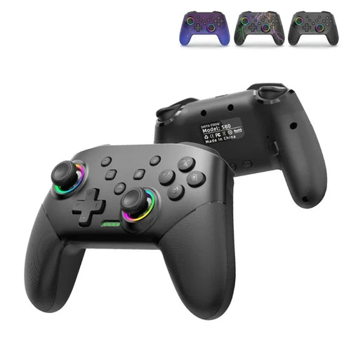Manette sans fil Data Frog S80 pour Switch, Switch 2 et PC — turbo, boutons arrière