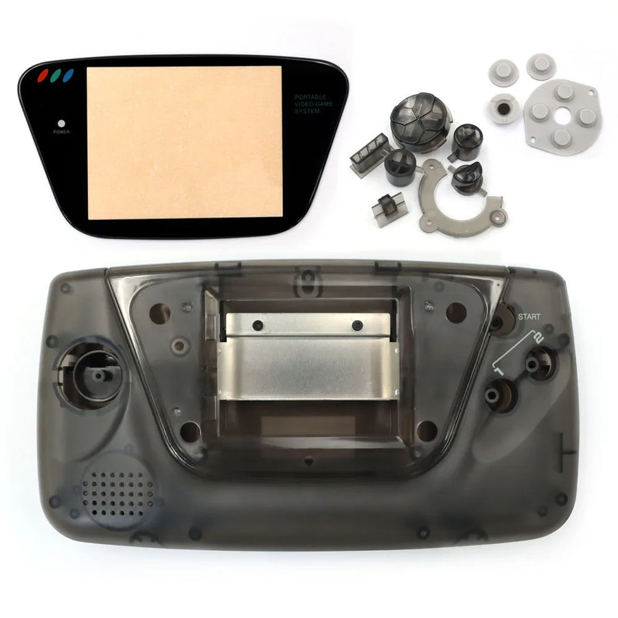 Coque complète Game Gear Hispeedido, coloris noir translucide — visuel 11