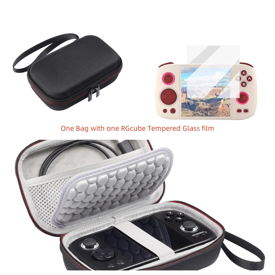 Étui rigide de transport pour les consoles portables Anbernic RG Cube et RG CubeXX, visuel 10