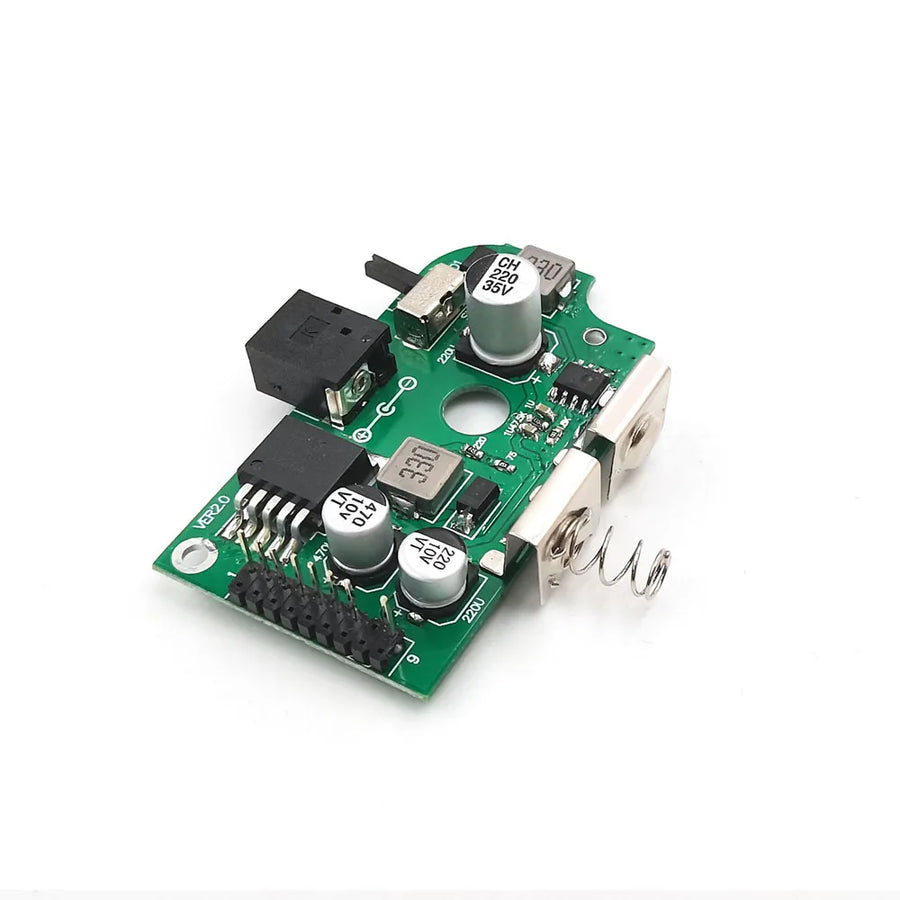 Carte d'alimentation Game Gear avec composants soudés