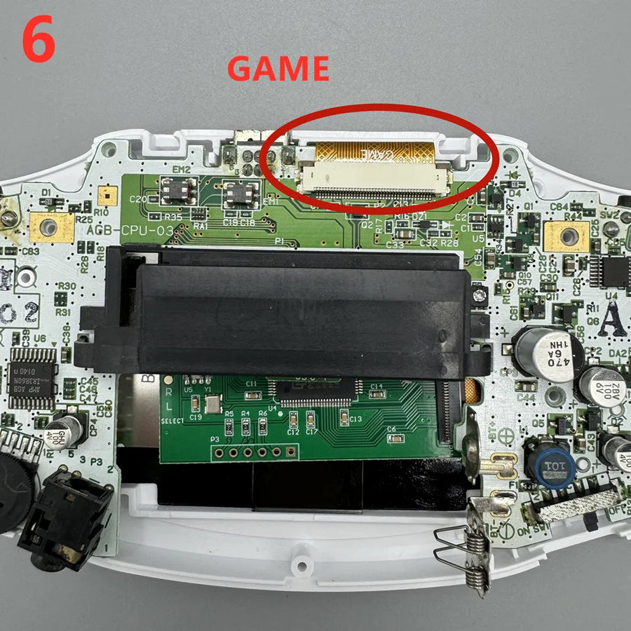 Kit écran IPS 2,9 pouces et coque de remplacement pour Game Boy Advance AGB-001 — visuel 10