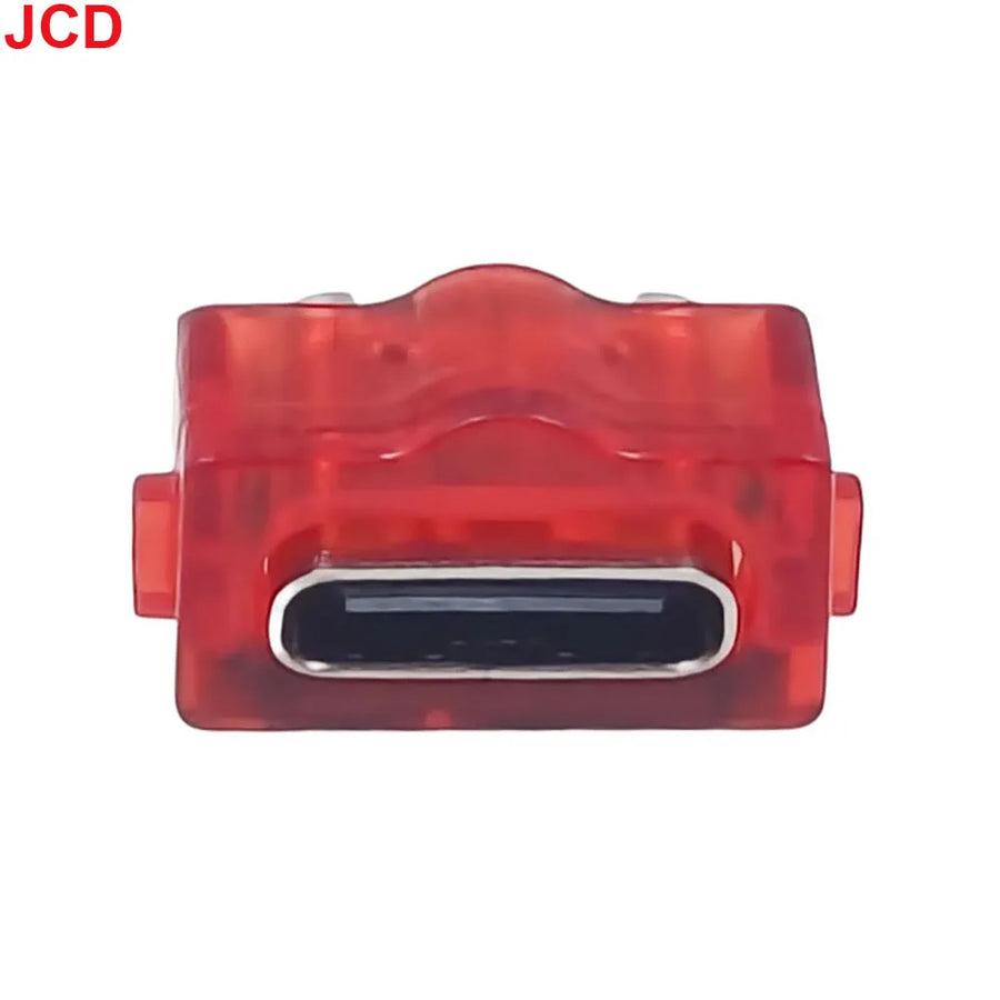 Module de port de charge USB-C pour Game Boy Advance SP — Transparent red