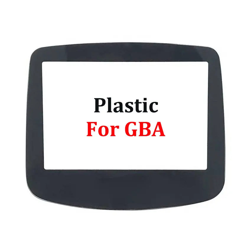 Vitre de protection d'écran de remplacement pour Game Boy et Game Boy Advance — Game Boy Advance — plastique