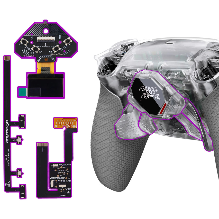 Kit de boutons arrière eXtremeRate SPARK pour manette PS5 — visuel 21