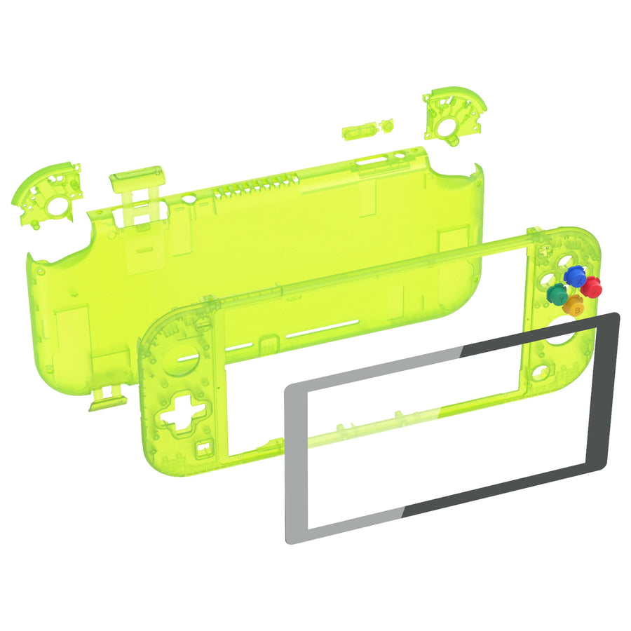 Coque eXtremeRate pour Switch Lite, coloris vert citron translucide — visuel 38