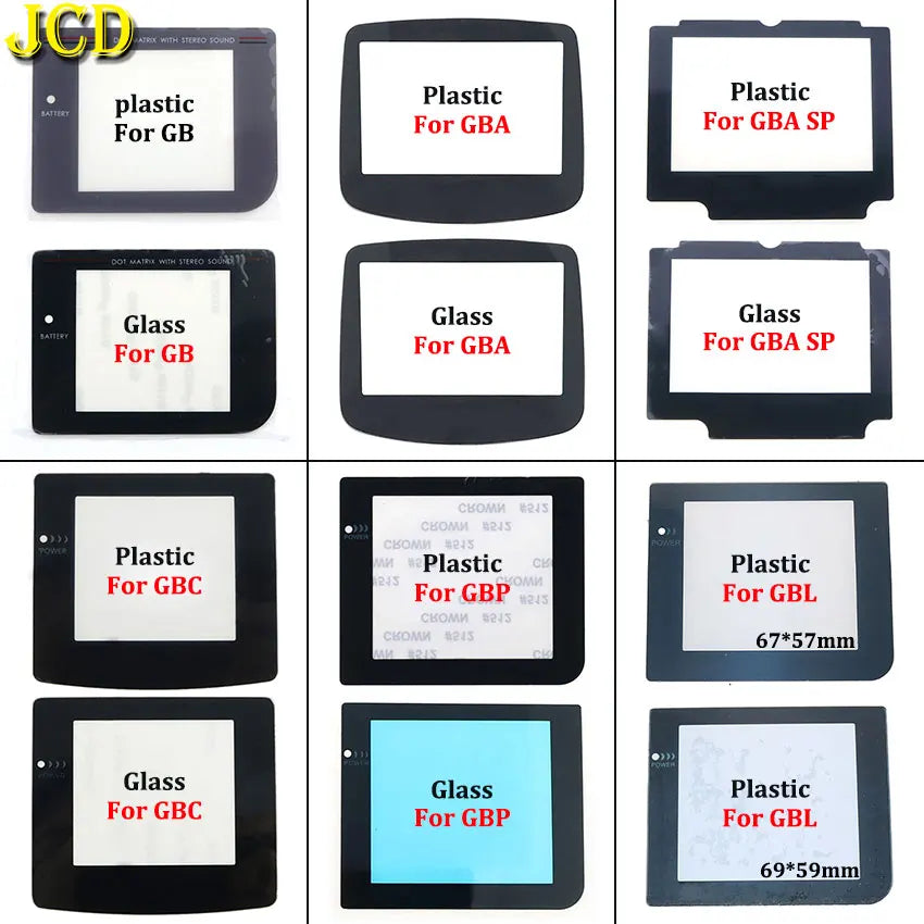 Vitre de protection d'écran de remplacement pour Game Boy et Game Boy Advance — visuel 7