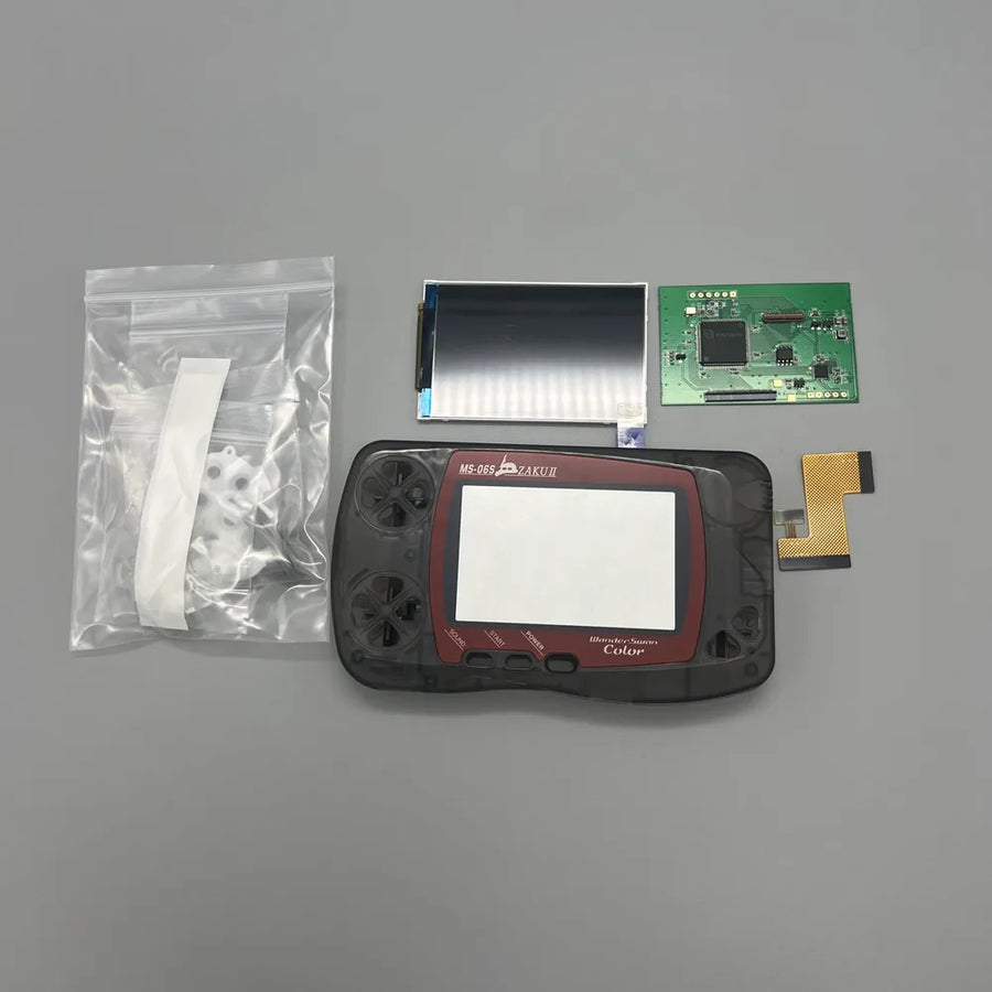 Kit écran IPS pour WonderSwan Color, avec coque noire — visuel 24