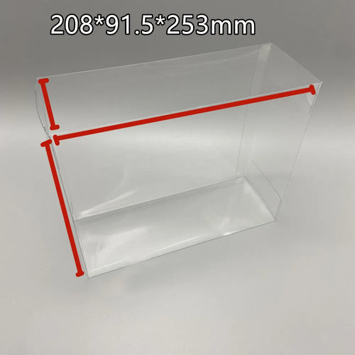 Clear Protector for Japanese Game Gear Game Box — PET 208 × 91.5 mm