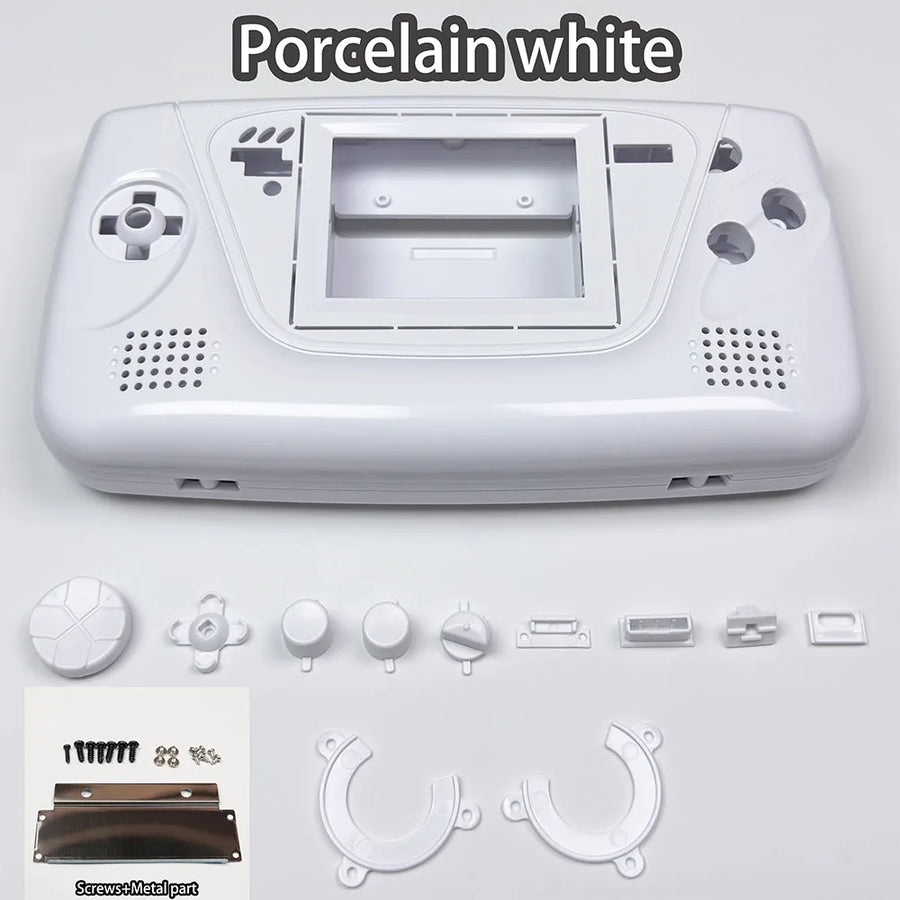Coque Game Gear blanche avec boutons