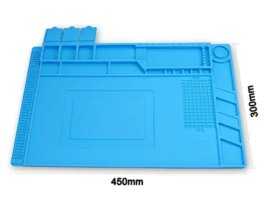 Tapis de soudure en silicone magnétique antistatique pour atelier de réparation — visuel 24