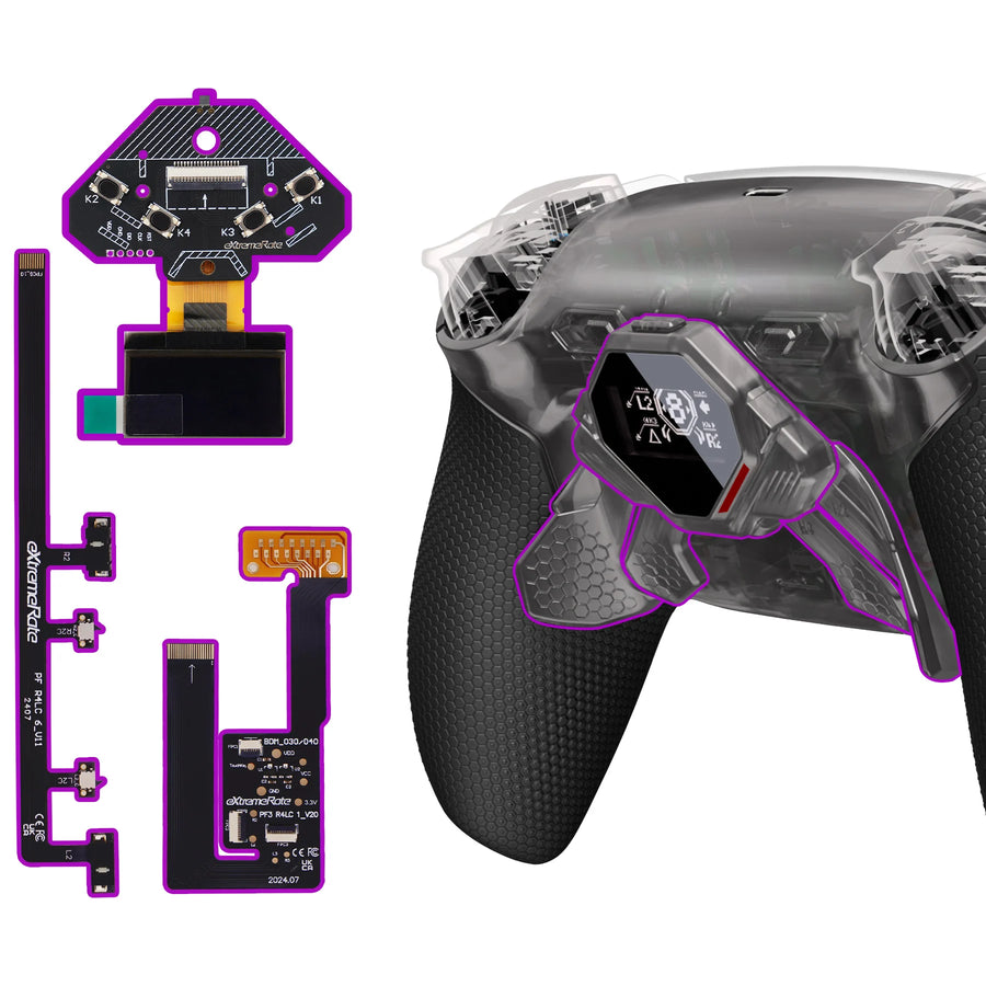 Kit de boutons arrière eXtremeRate SPARK pour manette PS5 — visuel 23
