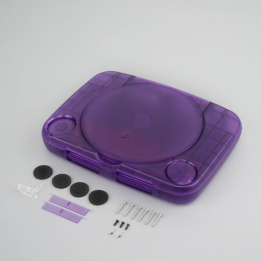 Coque de remplacement transparente pour PSone, coloris violet transparent — visuel 20
