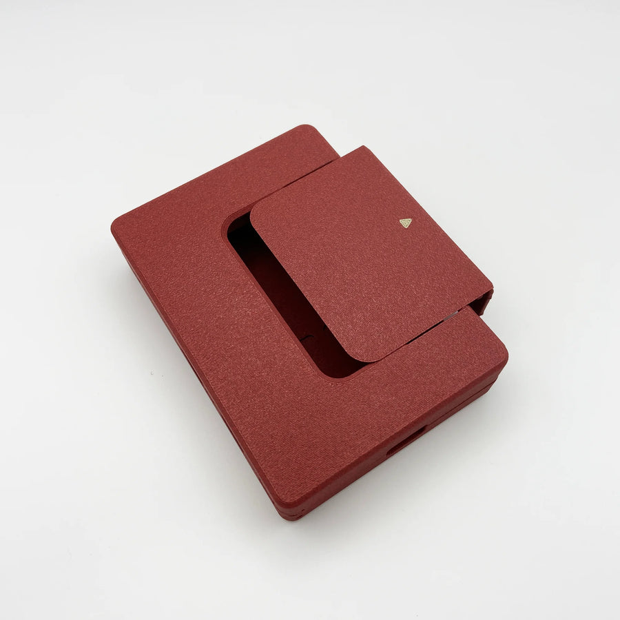 Burgundy 3-in-1 case for TrimUI Brick