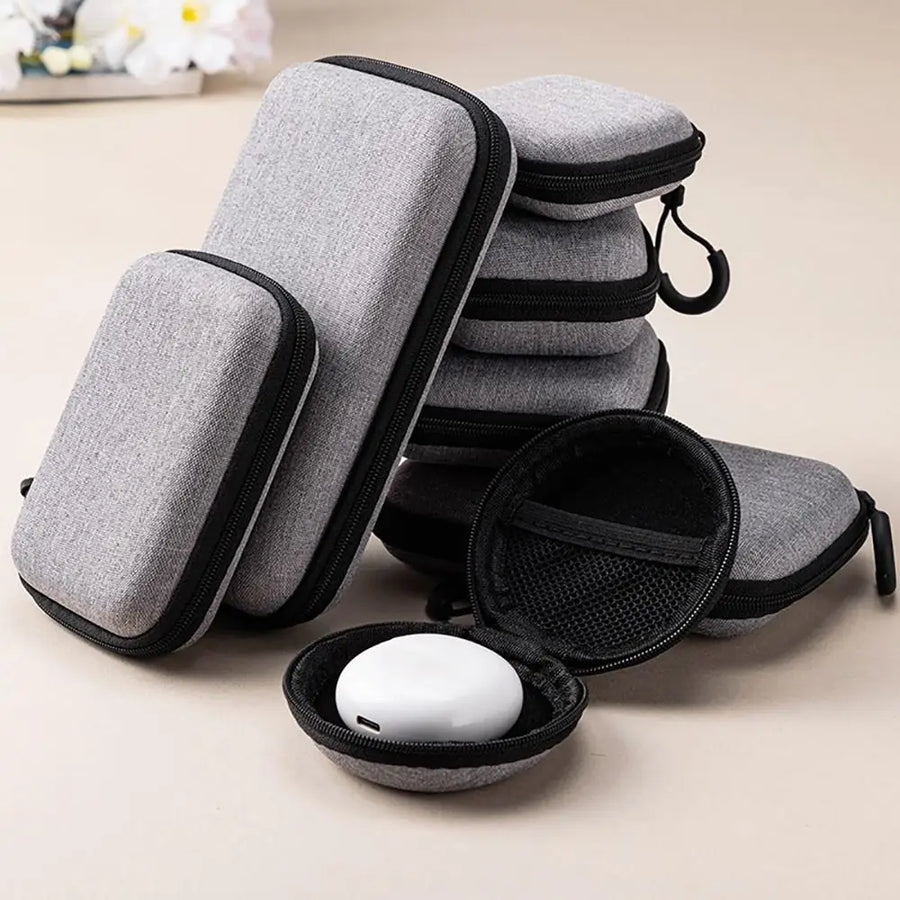 Étui de transport zippé pour console portable rétro, câbles et cartes microSD — visuel 20