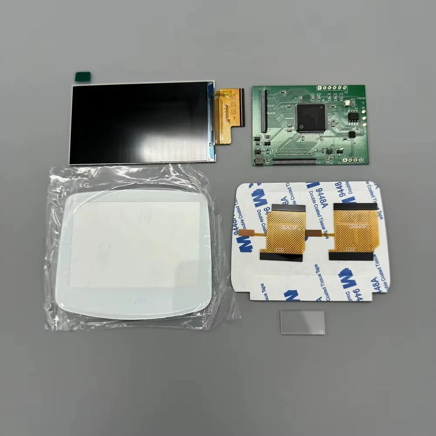 Écran IPS 2,9 pouces pour Game Boy Advance, coloris blanc