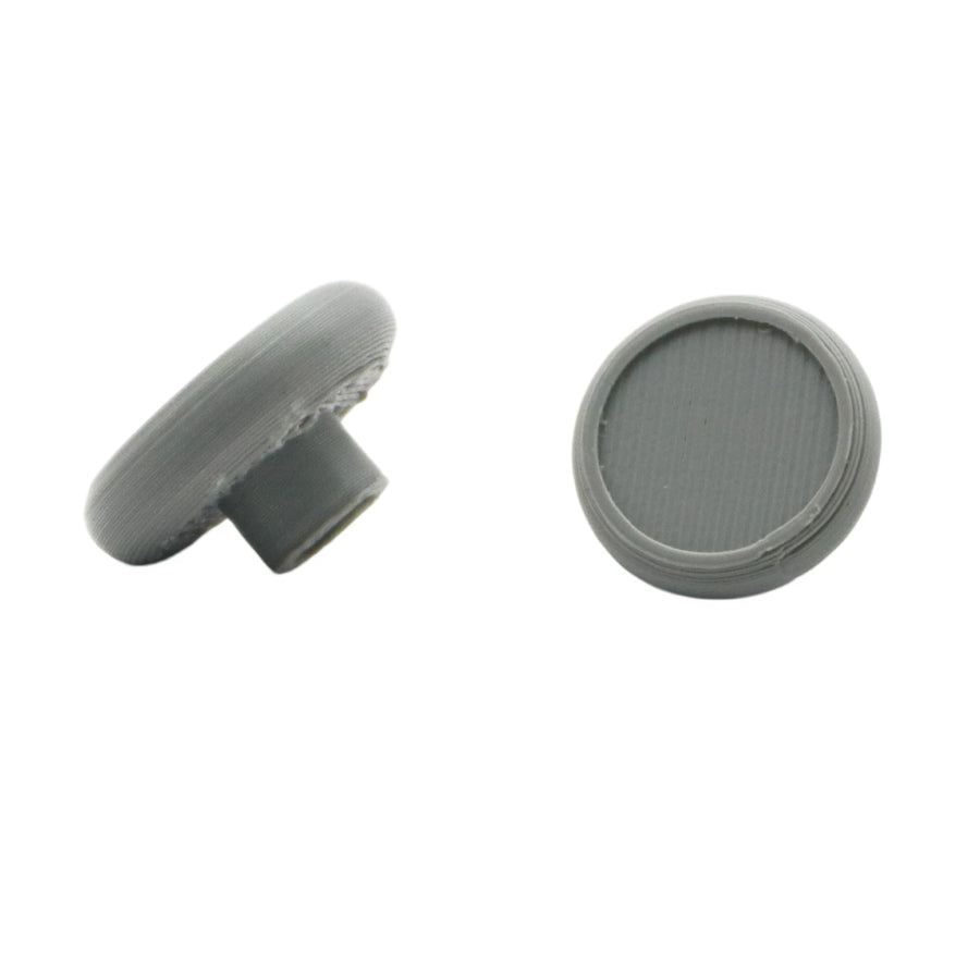 Pair of grey joystick caps