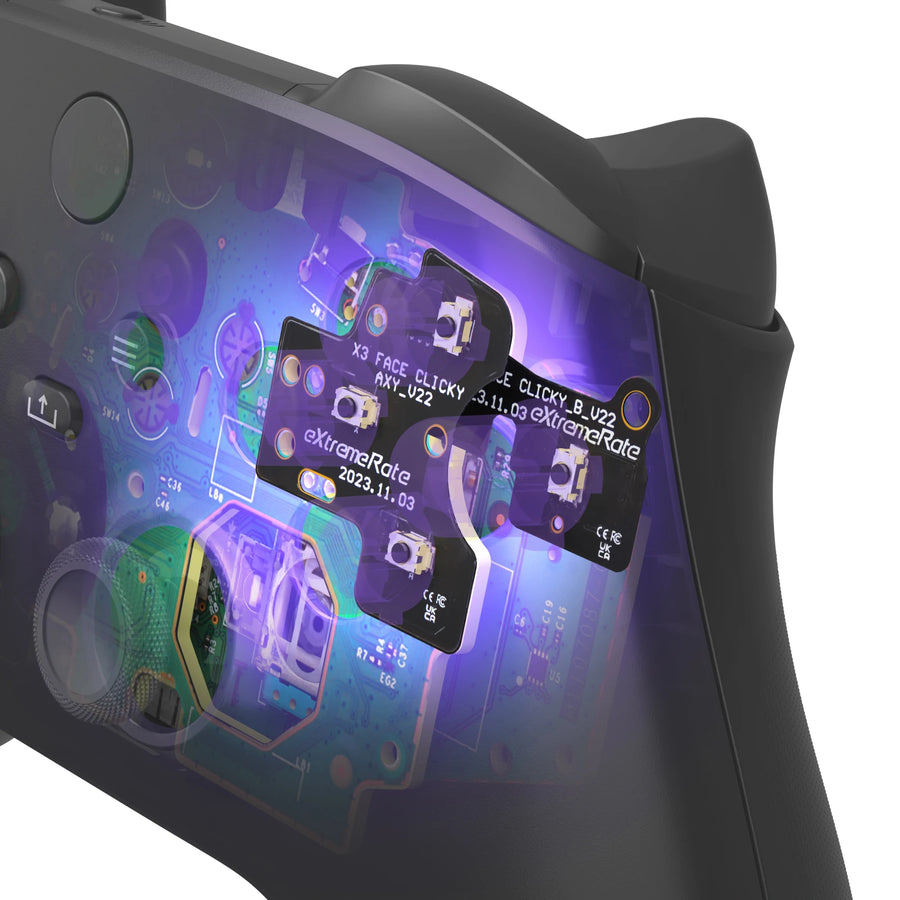 Kit Clicky V2 eXtremeRate pour boutons ABXY de manette Xbox — visuel 7