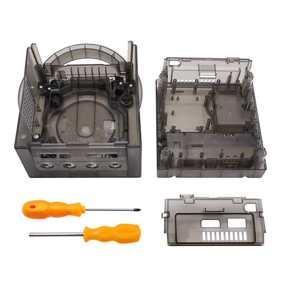 Coque pour GameCube, noir translucide, version kit — visuel 38