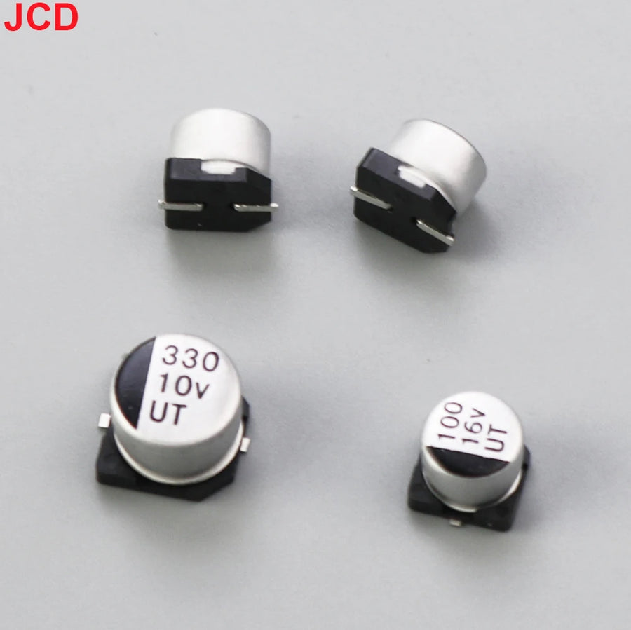 SMD capacitors and inductor from the JCD kit