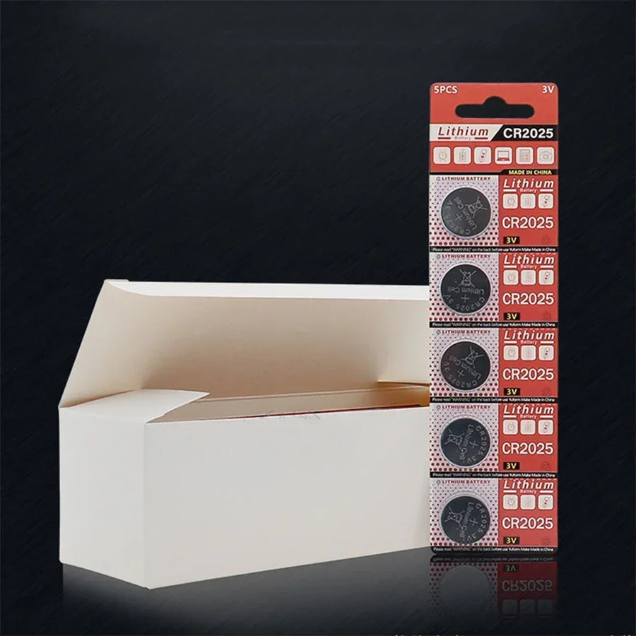 Piles bouton CR2025, version lot de 5 — visuel 3