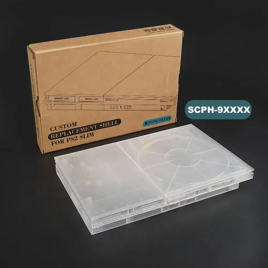Translucent shell for PS2 Slim, SCPH-9xxxx translucent white — image 17