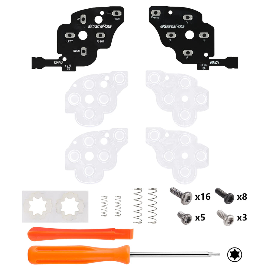 Kit Clicky eXtremeRate pour boutons de façade de Steam Deck OLED, version ferme 1,57 N — visuel 12