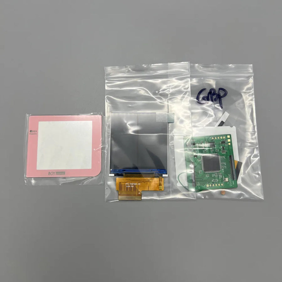 Écran IPS 2,6 pouces pour Game Boy Pocket, vitre rose — visuel 27