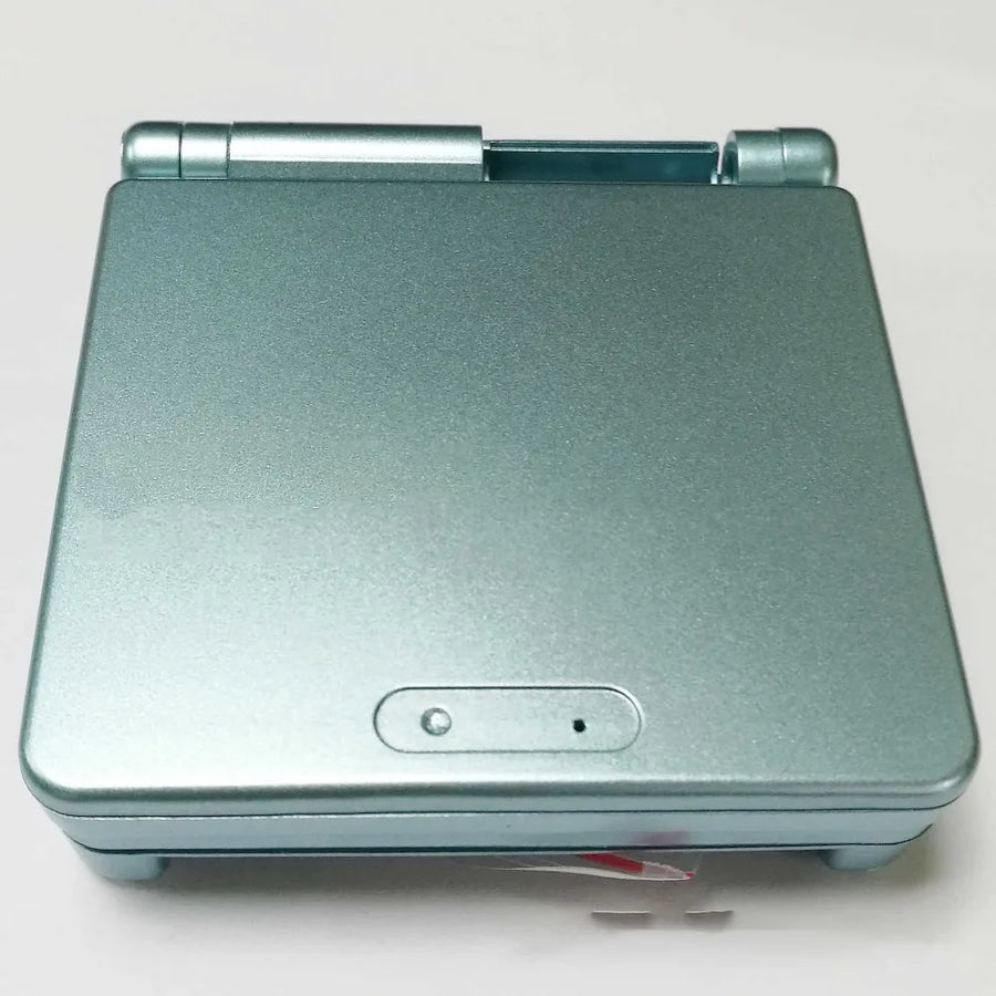Kit de coque de remplacement complet pour Game Boy Advance SP, avec jeu de boutons et visserie — Bleu
