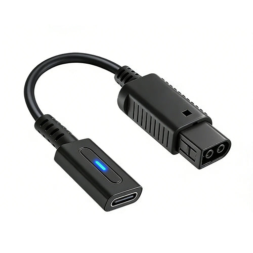 USB-C PD power cable for GameCube — 12 V, 36 W, LED indicator, 12 cm or 1.8 m