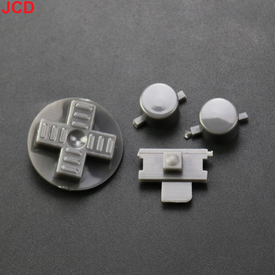 Kit de boutons A/B et croix directionnelle de remplacement pour Game Boy classique — Gris