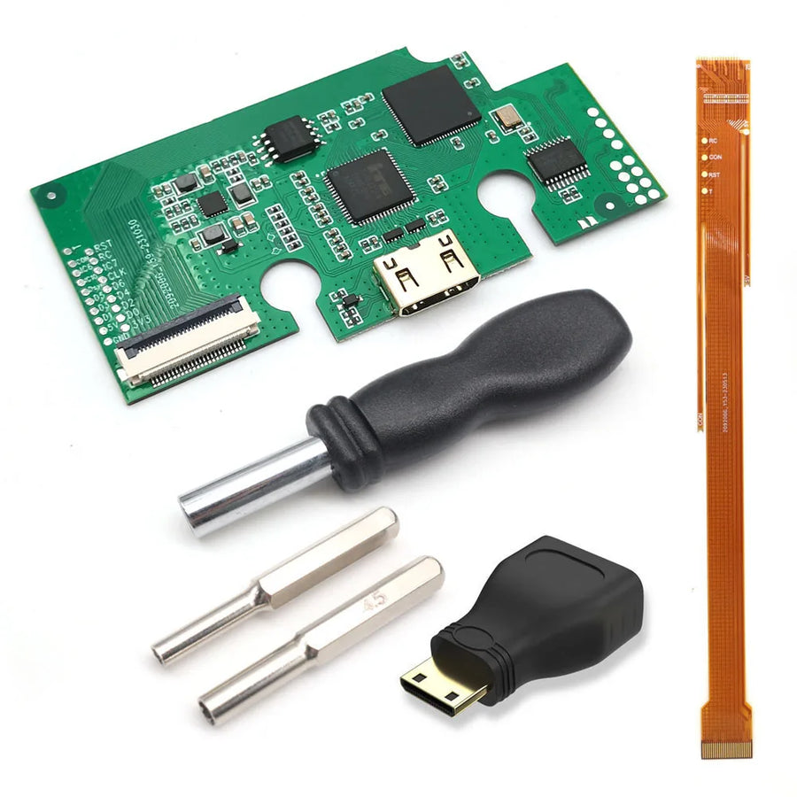Kit HDMI interne Hispeedido pour N64, variante avec 1 nappe (variante 2) — visuel 9