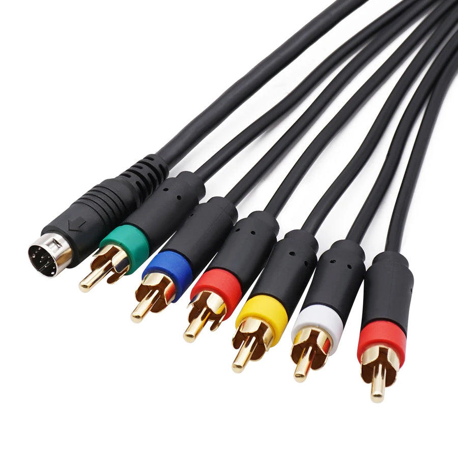 Câble RGB RGBS pour Mega Drive 2, mini-DIN 9 broches — visuel 3
