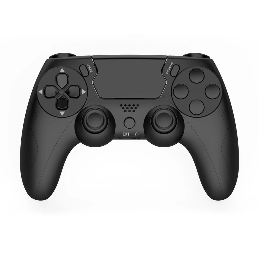 Manette sans fil GAMINJA P48, coloris noir, compatible PS4, PS3 et PC