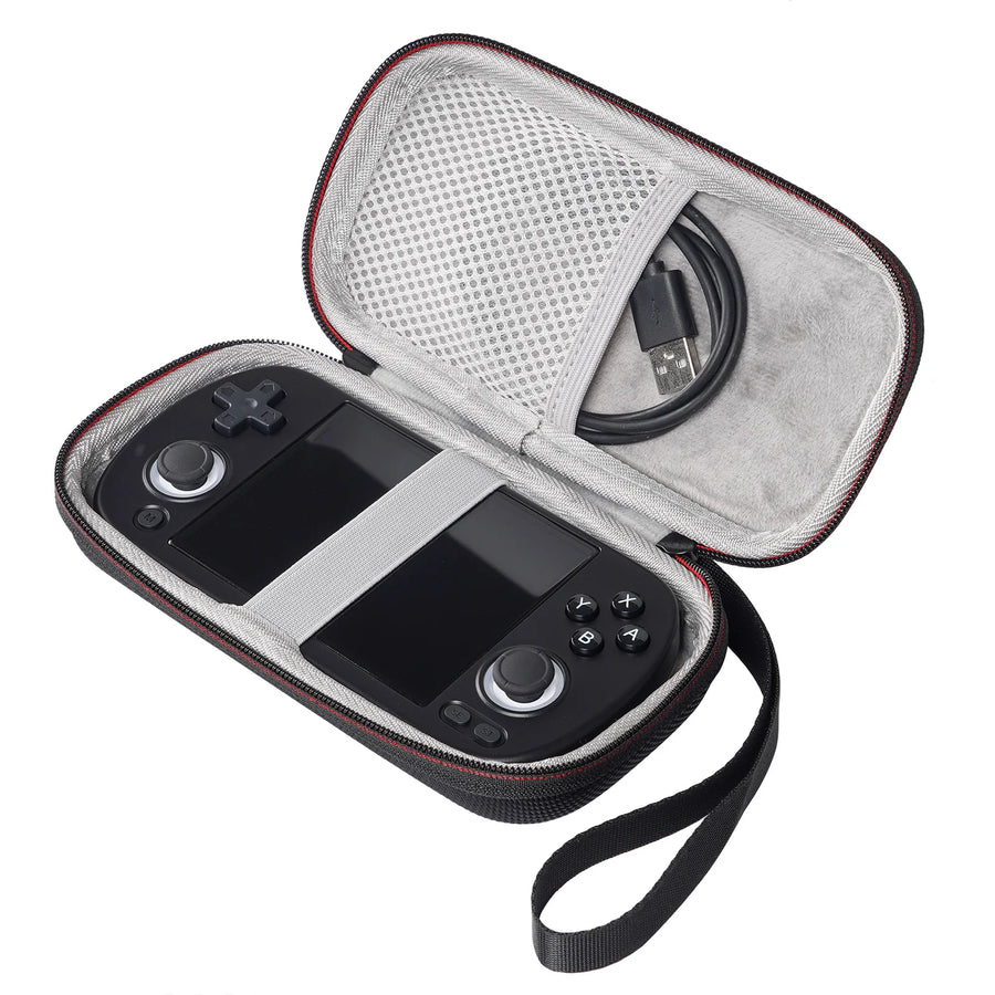 Étui rigide de transport noir pour la console portable Anbernic RG40XX H, visuel 5