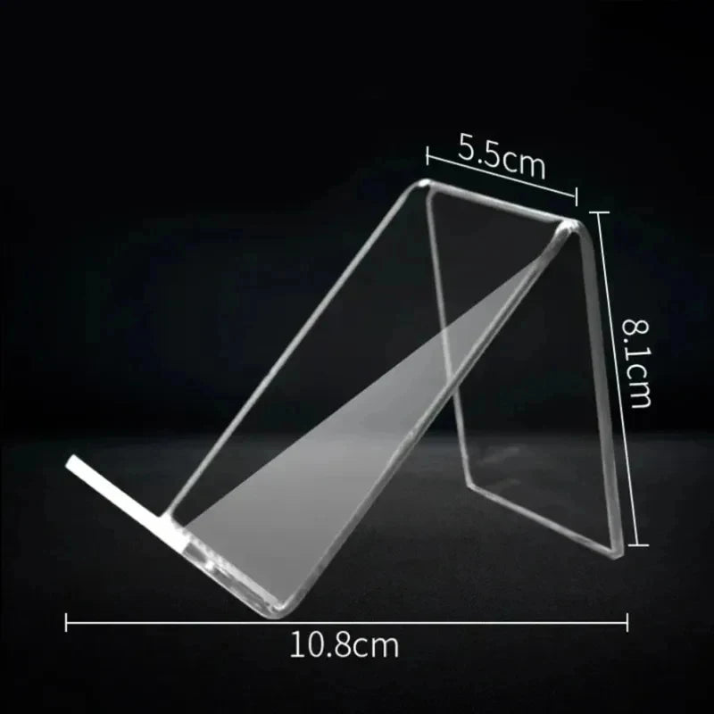 Support d'affichage en acrylique transparent à angle réglable pour console portable rétro — visuel 3