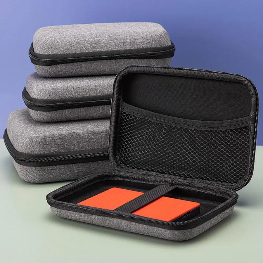 Étui de transport zippé pour console portable rétro, câbles et cartes microSD — visuel 19