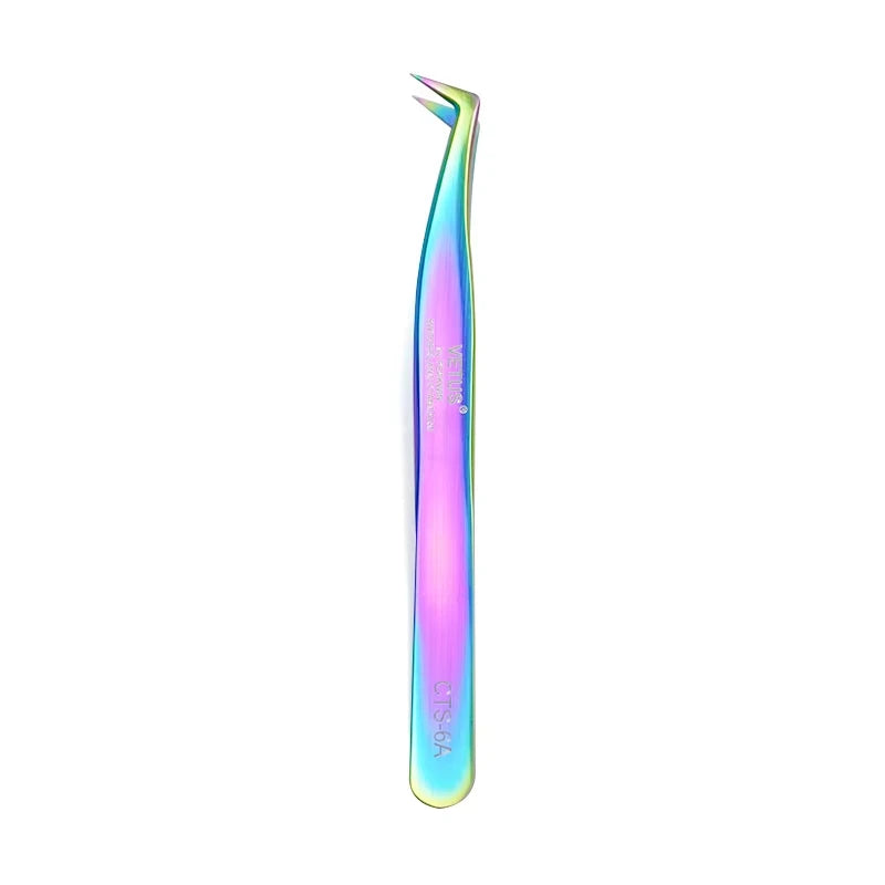Pincette de précision ESD en acier inoxydable à pointe extra-fine, outil d'atelier pour réparation de consoles rétro — CTS-6A