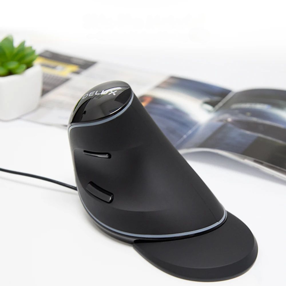 Souris Ergonomique Verticale Sans-fil M618 vus de dos