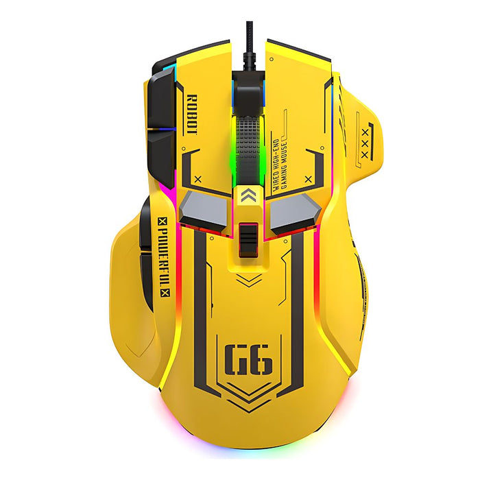 Dix boutons et quatre fréquences d'interrogation — Souris Gamer Mecha – Précision et Personnalisation Gaming