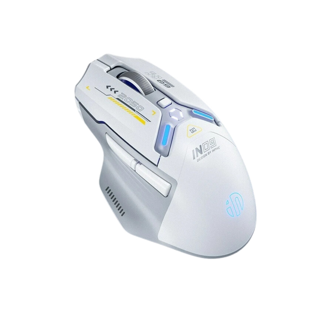 Souris Gaming Sans-fil IN9 de couleur Blanc