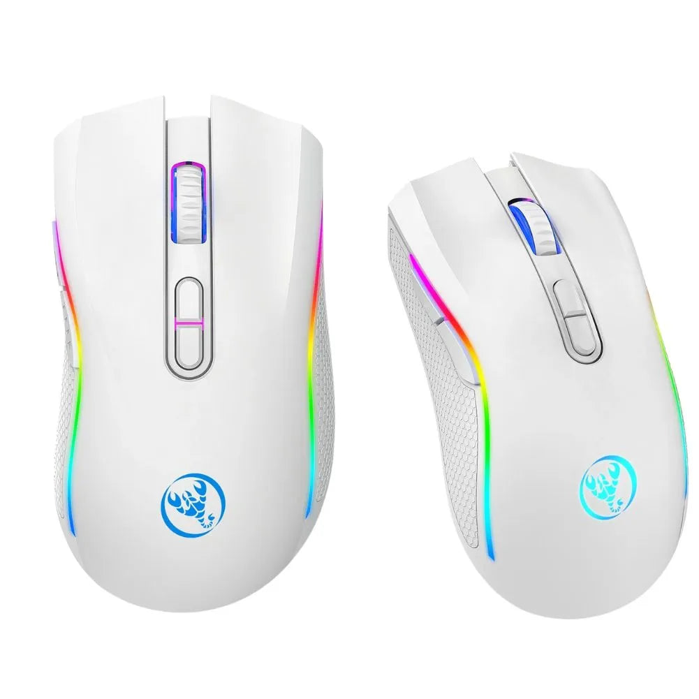 Souris RGB Blanc