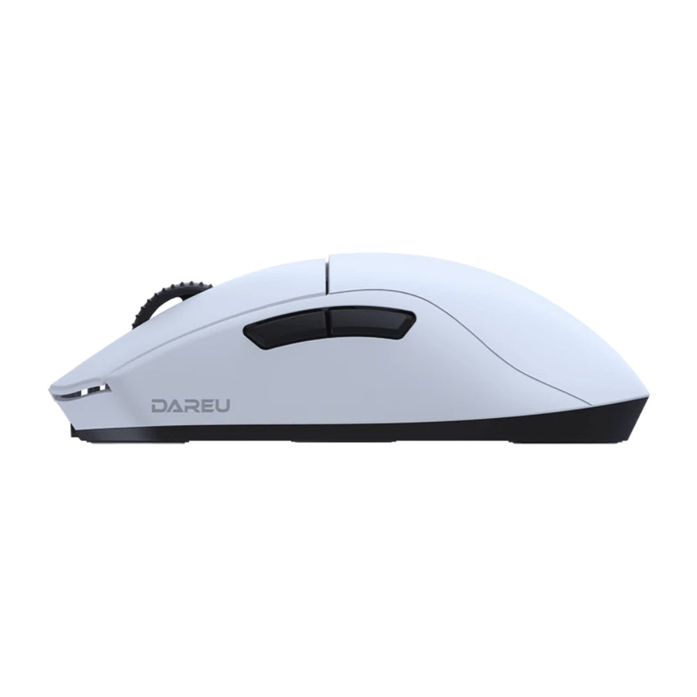 Souris gamer dareu de couleur blanc vue cote gauche