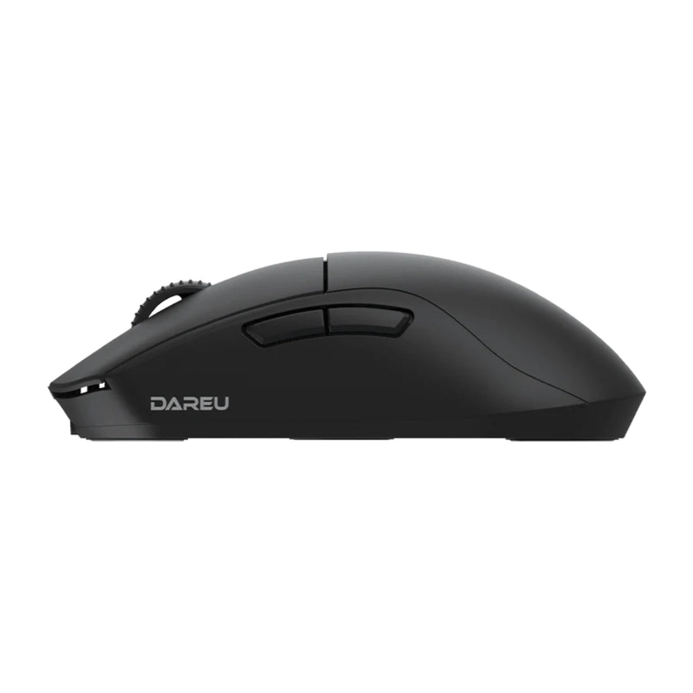 Souris gamer dareu de couleur noir vue cote gauche