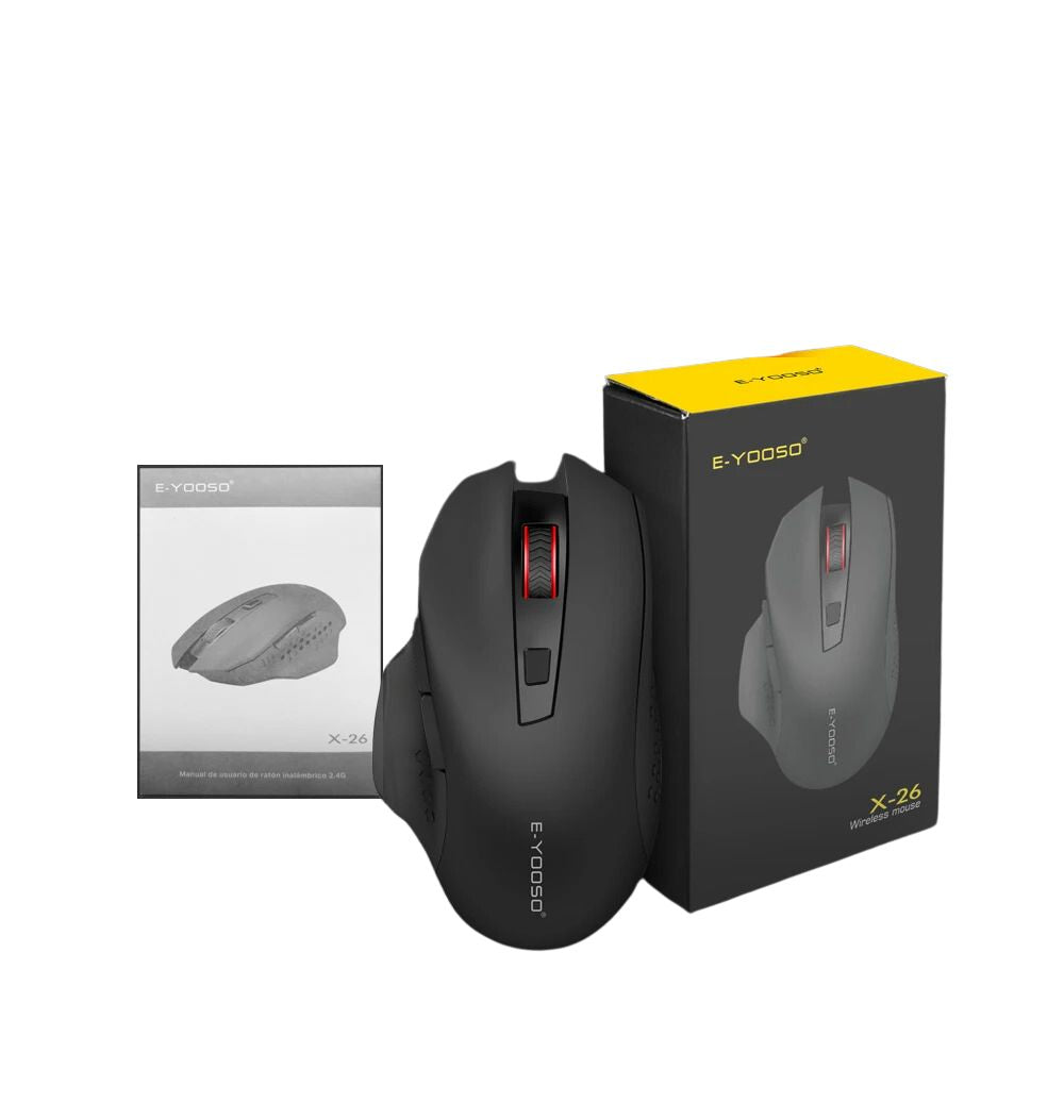 Souris gamer sans fil noir X-26 Package