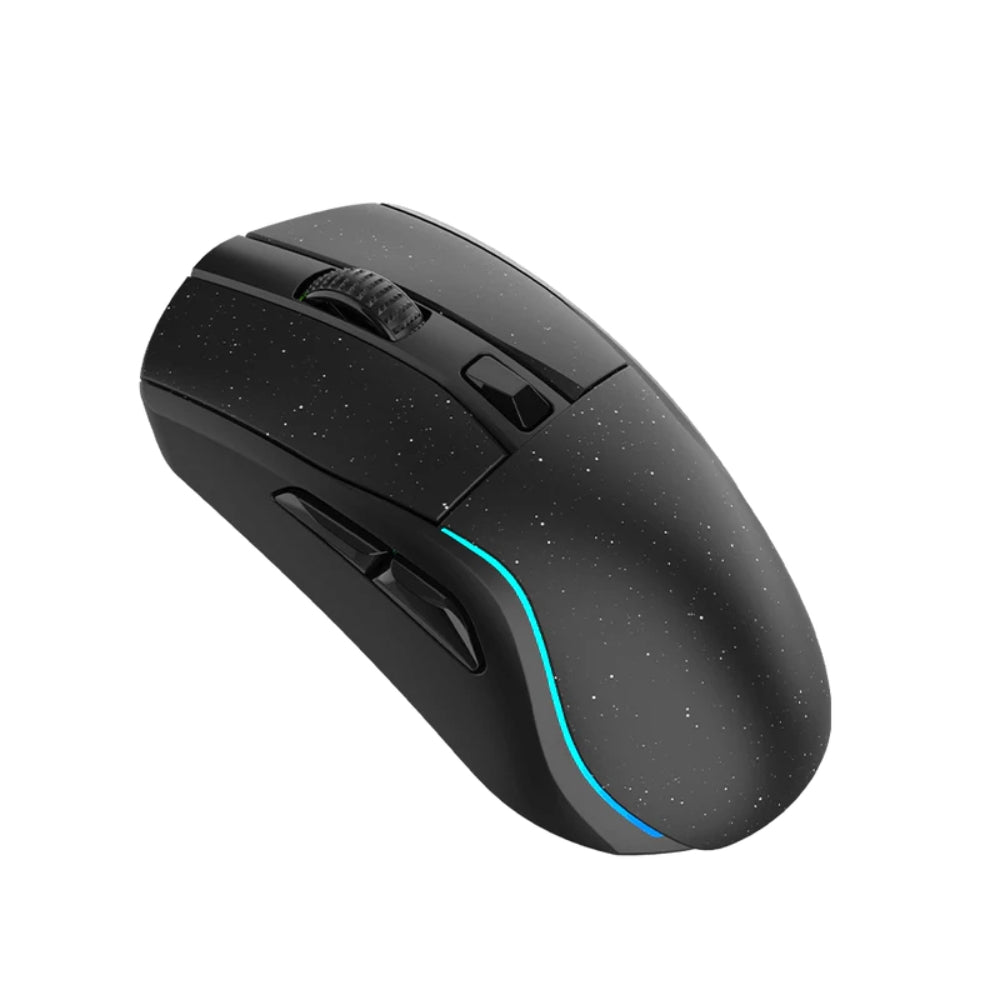 Souris sans-fil dareu A950 noir rgb vue angle